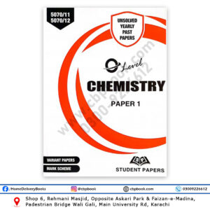 A Level CHEMISTRY Paper 1 Yearly Unsolved with Mark Scheme June 2022 - SP