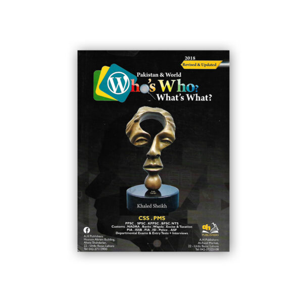 Who is who and what is what cbpbook