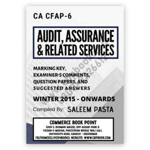 CA CFAP 6 AARS Yearly Past Papers Winter 2015 - Winter 2022