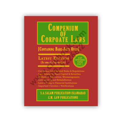Compendium of Corporate Laws (Bare Acts only) 2022-23 Edition SA SALAM