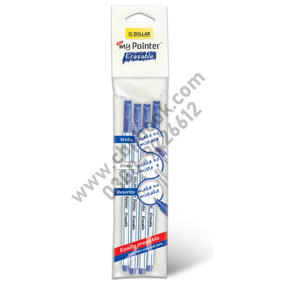 Dollar My Pointer Erasable Pack of 4 CBPBOOK