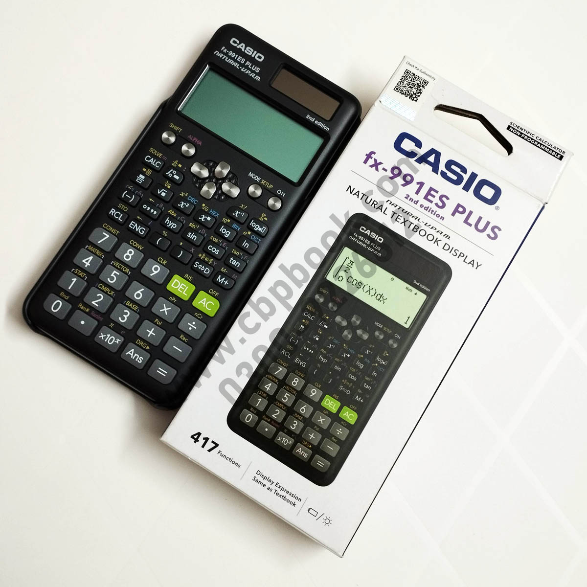 CASIO Scientific Calculator FX-991ES Plus 2nd Edition Original – CBPBOOK