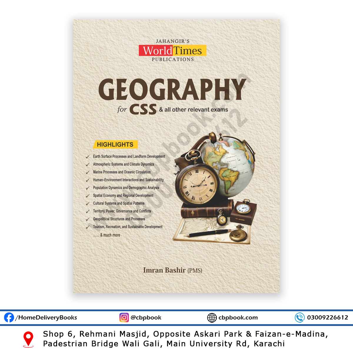 Comprehensive Geography preparation book for CSS, PMS, PCS, and other competitive examinations. Comprehensive Geography preparation book for CSS, PMS, PCS, and other competitive examinations.