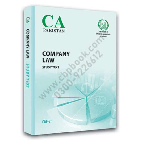 CA CAF-7 Company Law – Study Text 2024 ICAP