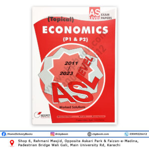 AS Level ECONOMICS (P1 & P2) Topical Solution 2024 Edition - REDSPOT