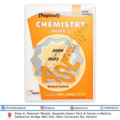 AS Level CHEMISTRY Paper 2 Topical Solution 2024 Edition - REDSPOT