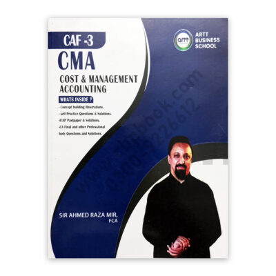 CA CAF 3 CMA Practice Manual By Ahmed Raza Mir - ARTT