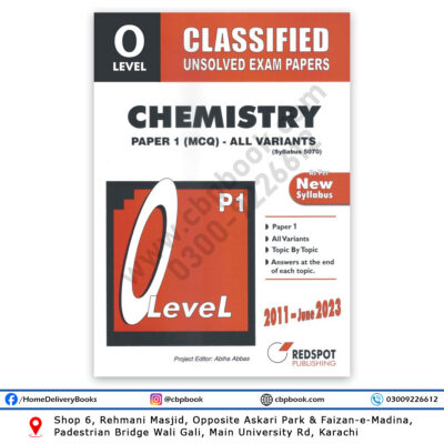 O Level Classified CHEMISTRY P1 (MCQ) Worked Solution 2024 REDSPOT