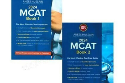 Anees Hussain MCAT Set (2 Books) 2024 Latest Edition