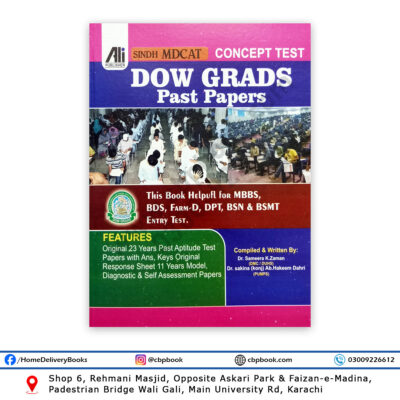 DOW GRADS MCQs MDCAT 23 Years Past Papers 2024 By Dr Sameera K Zaman