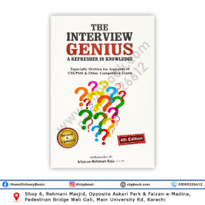 The INTERVIEW GENIUS 4th Edition By Irfan-ur-Rehman Raja - JWT
