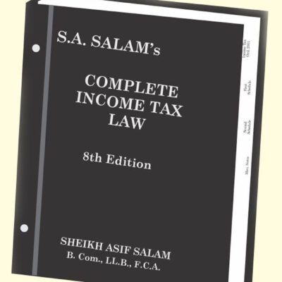 Complete Income Tax Law 2 Folders Edition 2023-24 - SA SALAM