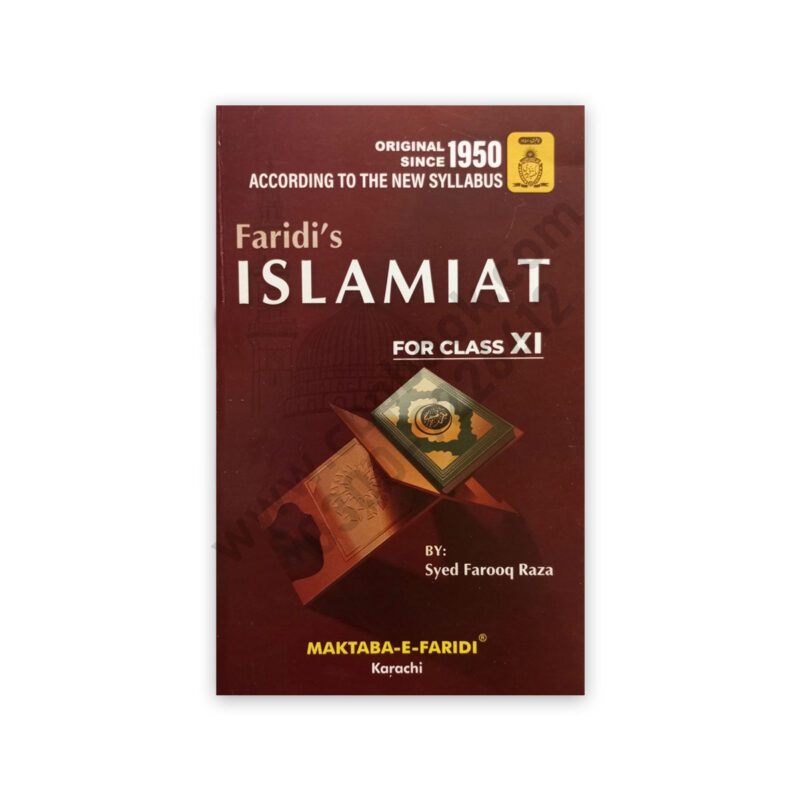 Faridis ISLAMIAT (English) For Class XI – 11 By Syed Farooq Raza – CBPBOOK