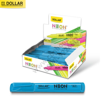 Dollar Neon Highlighter HL5 5mm Chisel Tip