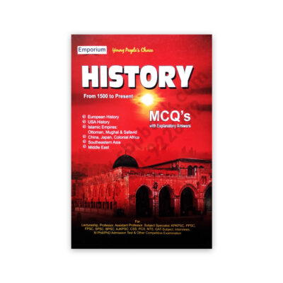 HISTORY MCQs with Explanatory Answers From 1500 to Present - EMPORIUM