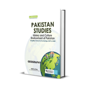 O Level 2059 Pakistan Studies History & Geography Notes By Sher Afzal - Students Resource