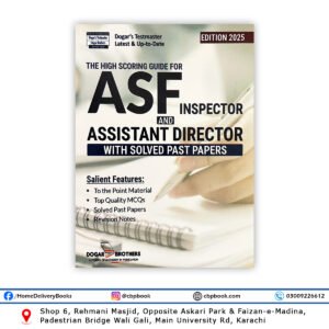 ASF Inspector & Assistant Director with Solved Papers 2025 Dogar Brother