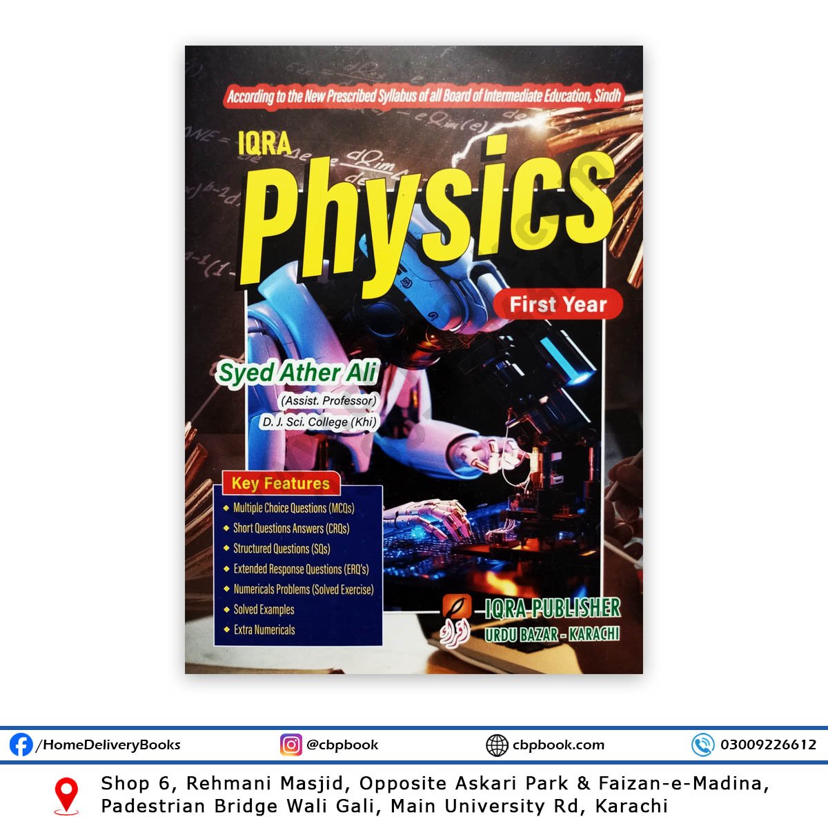 Physics For Class XI - 11 By Syed Ather Ali - IQRA Physics For Class XI - 11 By Syed Ather Ali - IQRA