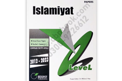 O Level ISLAMIYAT Yearly Solution 2024 Edition - REDSPOT