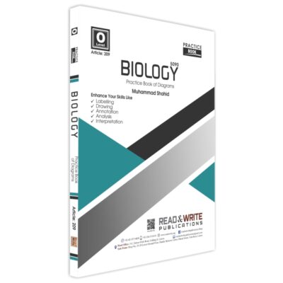 O Level BIOLOGY Practice Books of Diagrams (Art#209) - Read & Write