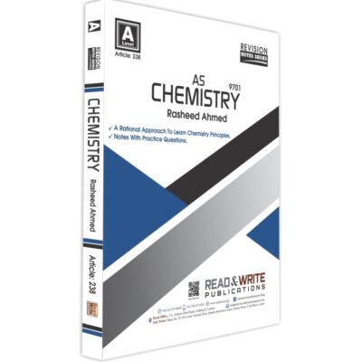 AS Level CHEMISTRY Revision Notes (Art#238) - Read & Write