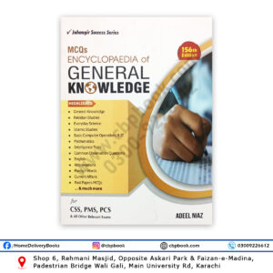 MCQs Encyclopedia of GK 156th Edition 2024 For CSS By Adeel Niaz - JWT