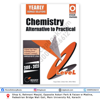 O Level Chemistry Alternative to Practical ATP Yearly Worked Solution 2026 REDSPOT Publishing Cambridge 5070 Paper 4