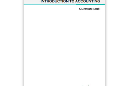 CA PRC Level 4 Introduction to Accounting Question Bank (2024) ICAP