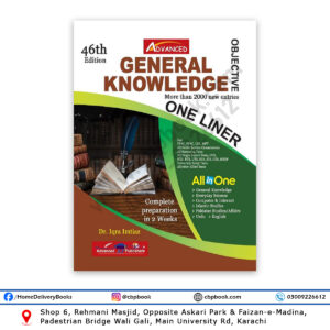 Objective GK One Liner 46th Edition 2024 By Dr Iqra Imtiaz – ADVANCED
