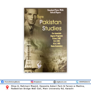 PAKISTAN STUDIES ADP 2024 Notes with Solved Papers By Farhan Ahmed - IQRA