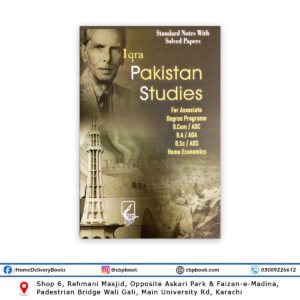 PAKISTAN STUDIES ADP 2024 Notes with Solved Papers By Farhan Ahmed - IQRA