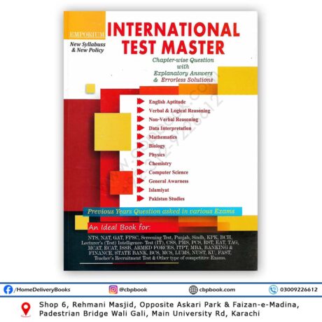 Emporium International Test Master Chapter Wise Questions With Answers
