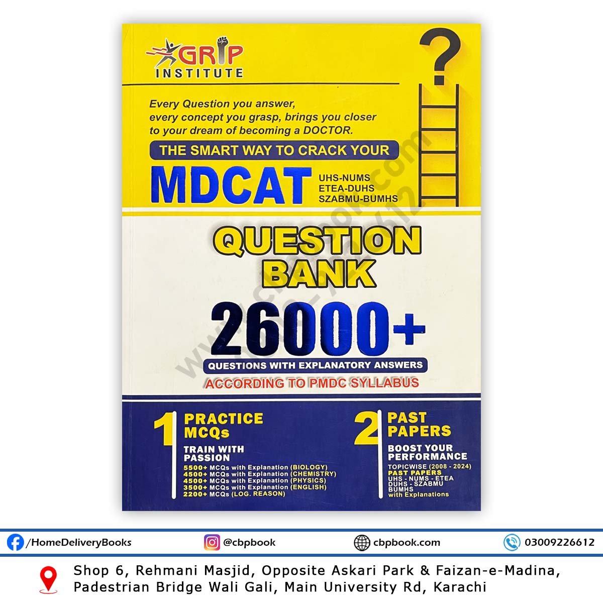 Grip 26000+ Questions Bank For MDCAT 2025 Edition Grip 26000+ Questions Bank For MDCAT 2025 Edition