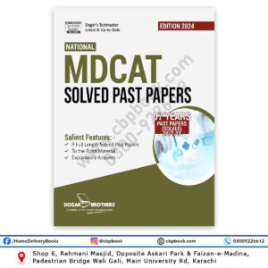 National MDCAT Solved Past Papers 2024 Edition Dogar Brother
