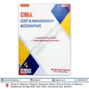 CA CAF 3 Cost & Management Accounting 2025 By Muhammad Samie - SKANS
