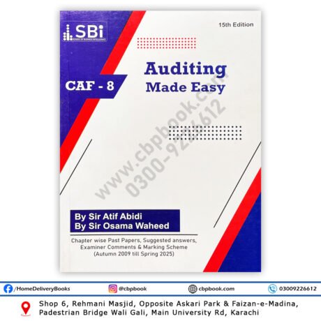 Smart revision guide for CA CAF-08 Auditing & Assurance – Includes ICAP-aligned notes, past papers (2009–2025), and mock exams.