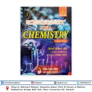 Chemistry For Class XI - 11 By Syed Ather Ali - IQRA Publisher