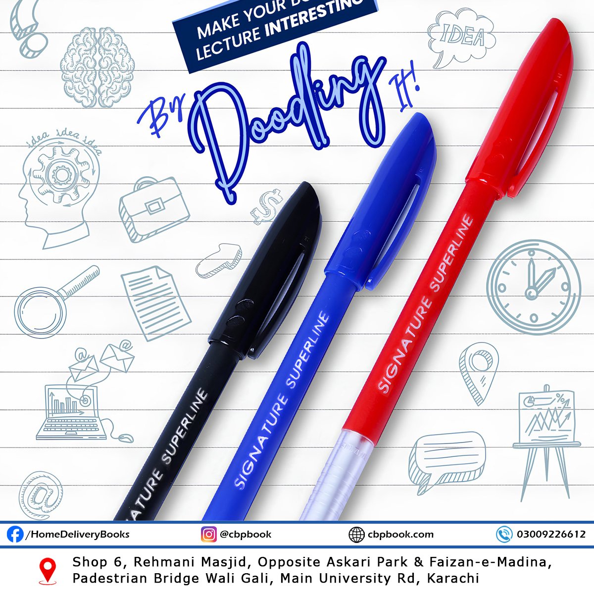 Signature SUPERLINE Ball Pen  Signature SUPERLINE Ball Pen