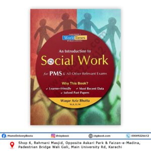 An Introduction to Social Work book by Waqar Aziz Bhutta for PMS exams