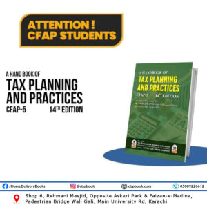 CA CFAP 5 Tax Planning & Practices 14th Ed Winter 2025 By Bilal Azhar - PAC
