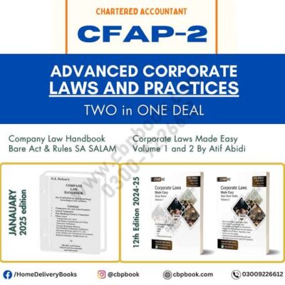 CA CFAP 2 Advanced Corporate Laws & Practices (TWO in ONE DEAL)