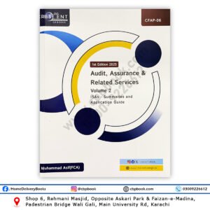 CA CFAP 6 Audit Volume 2 2025 Edition By Muhammad Asif - CRESCENT
