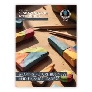 CA PRC Level 1 Fudamentals of Accounting Study Text 2025 ICAP