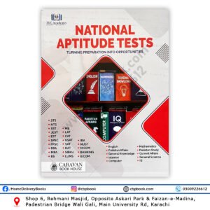 National Aptitude Tests 2025 Book by Asif Ali for NTS, STS, LAT, FPSC – Caravan Book House – CBPBook.com