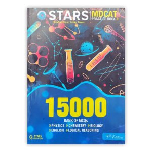 Star MDCAT 15000 Bank of MCQs 5th Edition book for MDCAT, NUMS, FMDC, and PMC entry test preparation with solved questions