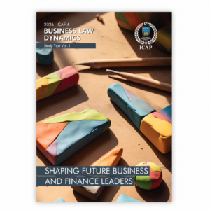 CA CAF 4 Business Law Dynamics Study Text Volume 1 September 2026 Edition ICAP