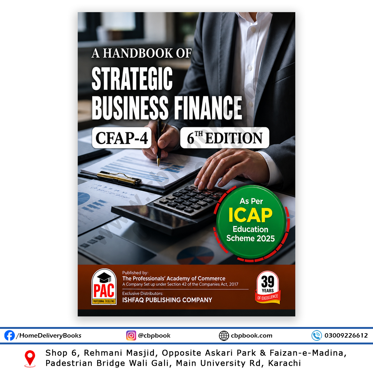 CA CFAP 4 Strategic Business Finance (SBF) 6th Edition By Adnan Rasheed PAC CA CFAP 4 Strategic Business Finance (SBF) 6th Edition By Adnan Rasheed PAC