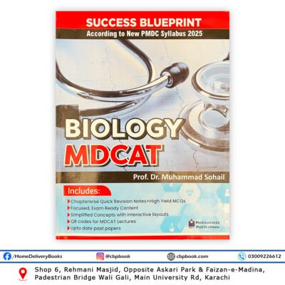MDCAT Biology 2025 by Dr. Sohail – Front Cover
