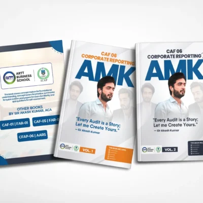 CA CAF 6 CORPORATE REPORTING by Aakash Mukesh Kumar – Volume 1 & 2