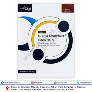 CA CAF 8 Audit & Assurance Essentials V1 By Muhammad Asif - CRESCENT